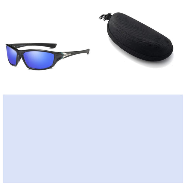 DUBERY Square Sports Style Polarized Sunglasses Men Brand Original Design Sun Glasses Male Ultralight Glasses Frame Goggles