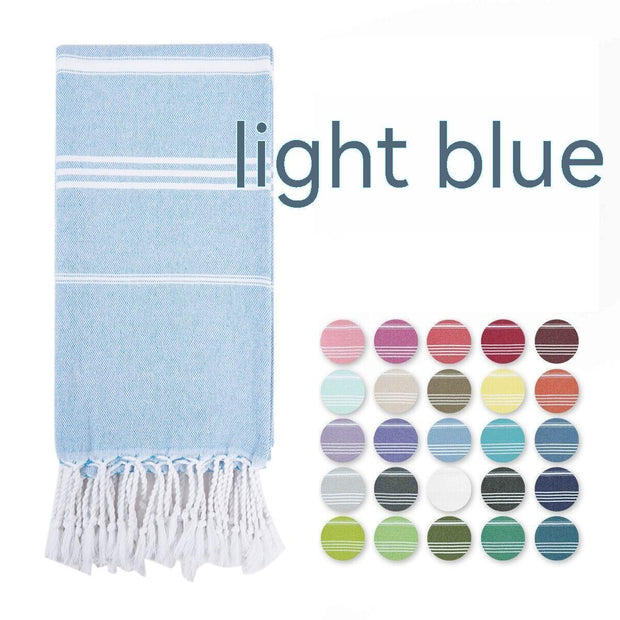 Turkish Beach Towel Tassel