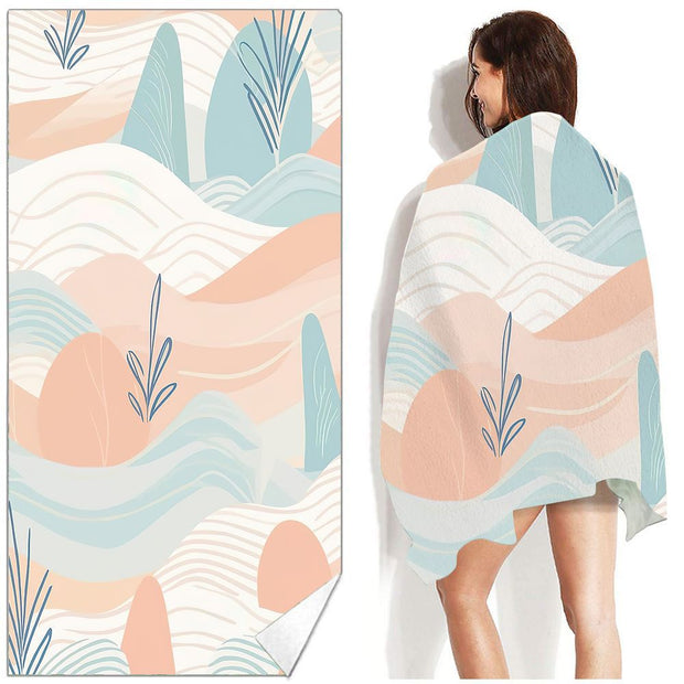 Bohemian Beach Towel Printed Swimming Sweat Towel