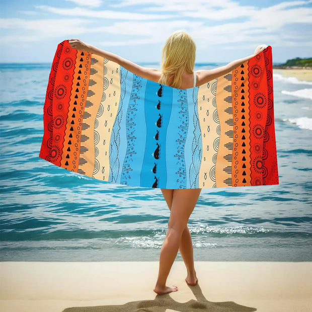 Bohemian Beach Towel Printed Swimming Sweat Towel